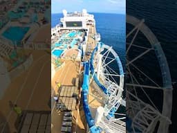 Would You Try This Slide? 😱 #cruiseship #norwegiancruises #ncl #waterslide #cruises #viralshorts