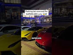 Parking spots reserved for SUPERCARS in South Africa 😱🇿🇦 #shorts #southafrica