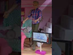 Barbie and Ken New Living Room #shorts