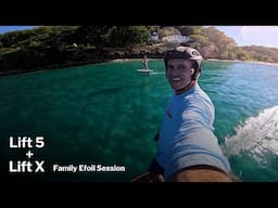 Lift 5 w/ Blowfish and Lift X Efoil Family Fun Session