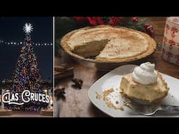 EASY NO BAKE EGGNOG PIE: Festive, Delicious, & So Easy to Make/Plus Las Cruces, NM at Christmas