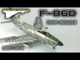 F-86D "Dog Sabre" : Rapid Video Build : Revell : 1/48 Scale Model : Part 1 of 2