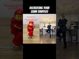 Exum Shuffle vs. Lego (Credit: @TheLEGOKing10497)