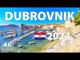 Dubrovnik, Croatia Walking Tour ☀️ (4K Ultra HD) – With Captions