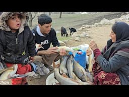 "Norbakhsh Nomad Family: Fishing with Hope"