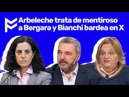 Arbeleche trata de mentiroso a Bergara y Bianchi bardea en X