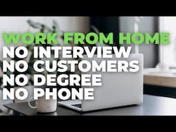 Work From Home Transcription Jobs for Beginners w/ No Interview & No Degree (2024)