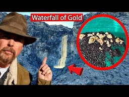 I Found GOLD placer in a Desert Waterfall