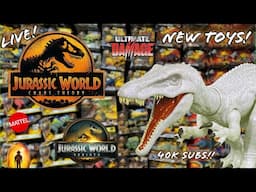 New Jurassic World Toys Jurassic World Rebirth talk Q&A + More!! Everything Jurassic World Live!