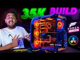 Under 35k Pc build  with GPU video editing & Gaming Pc Build For  2025