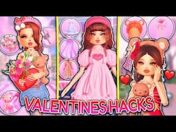 15+ VALENTINES DAY OUTFIT HACKS In DRESS TO IMPRESS That Will Help You WIN! ❤️ | ROBLOX