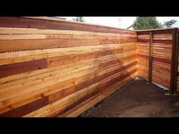 20+2 Cedar Fence Ideas