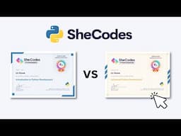 SheCodes: Python Basics vs Python Advanced Course Review!