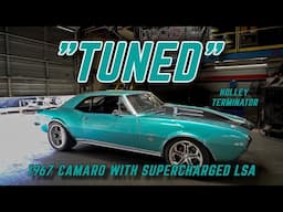 Gorgeous 1967 Camaro with Magnuson Supercharged LSA "Tuned" on Holley Terminator