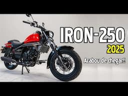 SHINERAY IRON 250 - 2025 | ACABOU DE CHEGAR!!!!