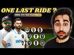 Last Test for Rohit Sharma🥺 Rishabh Pant DROPPED😱! Team India Playing 11 vs Australia 5th Test 2025