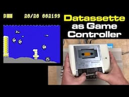 This C64 Game Uses A Datassette as a Controller