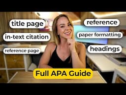 APA 7th Edition Beginners Guide | Free PDF Download