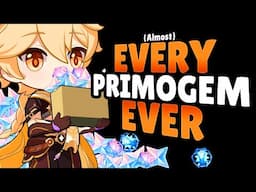 EVERY F2P Primogem You Could Have EVER Obtained Since Day 1 (or close to it)