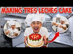 BAKING W/ BLESIV *TRES LECHES CAKE* (CHAOTIC AF)