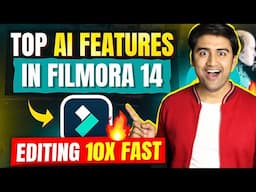 Edit Your Videos 10X Faster using Filmora 14 AI Video Editor😍✅ | Filmora Video Editing (Tutorial)