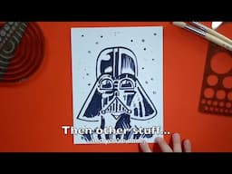 Draw Darth Vader in One Minute!