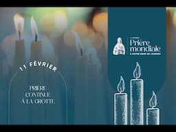 19h30 – International mass for the Americas – World Prayer at Our Lady of Lourdes – 11/02/2025