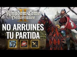 NO COMETAS ESTOS ERRORES QUE ARRUINAN TU PARTIDA EN KINGDOM COME DELIVERANCE 2