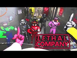 MODDED Lethal Company with TEN players is pure chaos