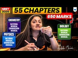 Secure 650+ Marks from 55 Chapters in NEET 2025 | Ambika Ma'am