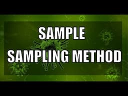 Sample | Sampling methods