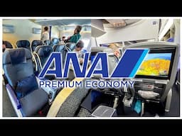 All Nippon Airways (ANA) Premium Economy Review - ORD to NRT - Boeing 777-300