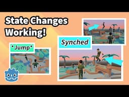 RewindableStateMachine works! | Godot Multiplayer + Netfox