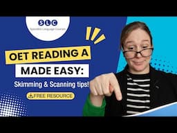 Master OET Reading Part A with this ONE Simple Trick!