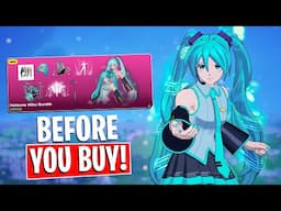 HATSUNE MIKU BUNDLE | Instruments as PICKAXES and BACK BLINGS!  Before You Buy!