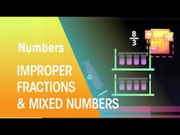 Improper Fractions & Mixed Numbers | Numbers | Maths | FuseSchool