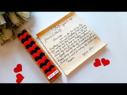 Vintage Letter Box for Love | Handmade Vintage Letter Box for Valentine's Day | Tutorial