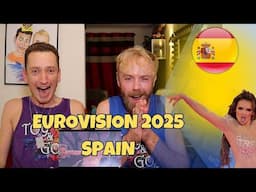 SPAIN EUROVISION 2025 REACTION - Melody - Esa Diva