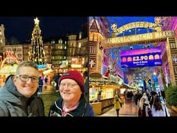 Birmingham Frankfurt Christmas Market 2024! Festive Stalls & Food With My Dad!