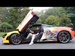 Shahid Anwar Spent $370k On Mclaren 720S For His Energy Drink Launch