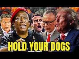 🔴JULIUS MALEMA:Tell Trump To Hold His Dogs Back | Grilling Donald Trump, Paul Kagame and DA