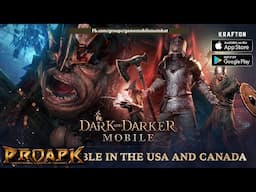 DARK AND DARKER MOBILE Gameplay Android / iOS (Soft Launch US & CA)