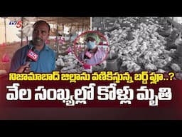 నిజామాబాద్ జిల్లాను వణికిస్తున్న బర్డ్ ఫ్లూ..? Bird Flu Fear In Nizamabad Poultry Farms | TV5 News