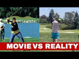 PGA TOUR COACH FIXES ADAM SANDLERS SWING #GOLF #happygilmore