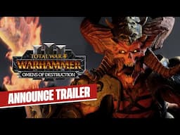 Total War: WARHAMMER III - Omens of Destruction Announce Trailer