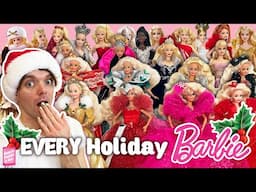 EVERY Holiday Barbie! 1988 to 2024!