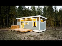 A Dream Modular Tiny Home With A Basement!