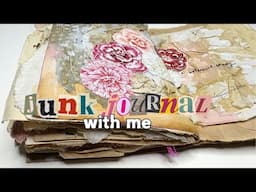 How I create textured backgrounds in my junk journal 🌸