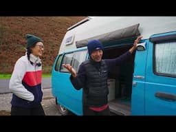 Korean couple who drove THROUGH Russia to travel the world // Camping Car Joa Van Tour