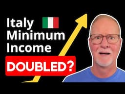 Italy doubles minimum income? (Elective Residency Visa)